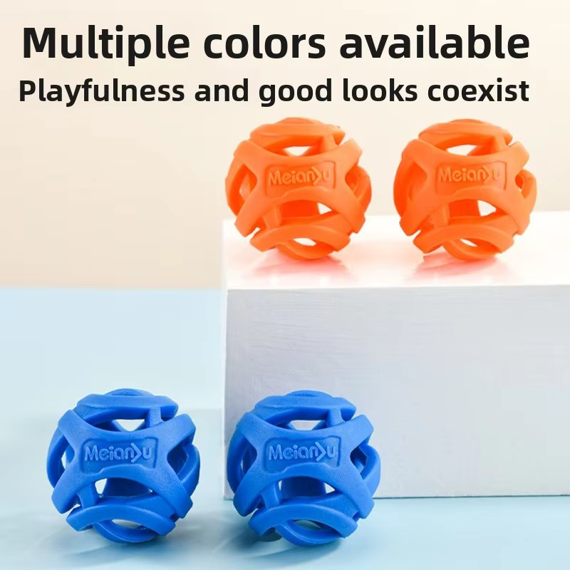 Indestructible Dog Chew Toy - Duurzame holle drijvende hondenspeelgoedbal Onverwoestbare kauwbal