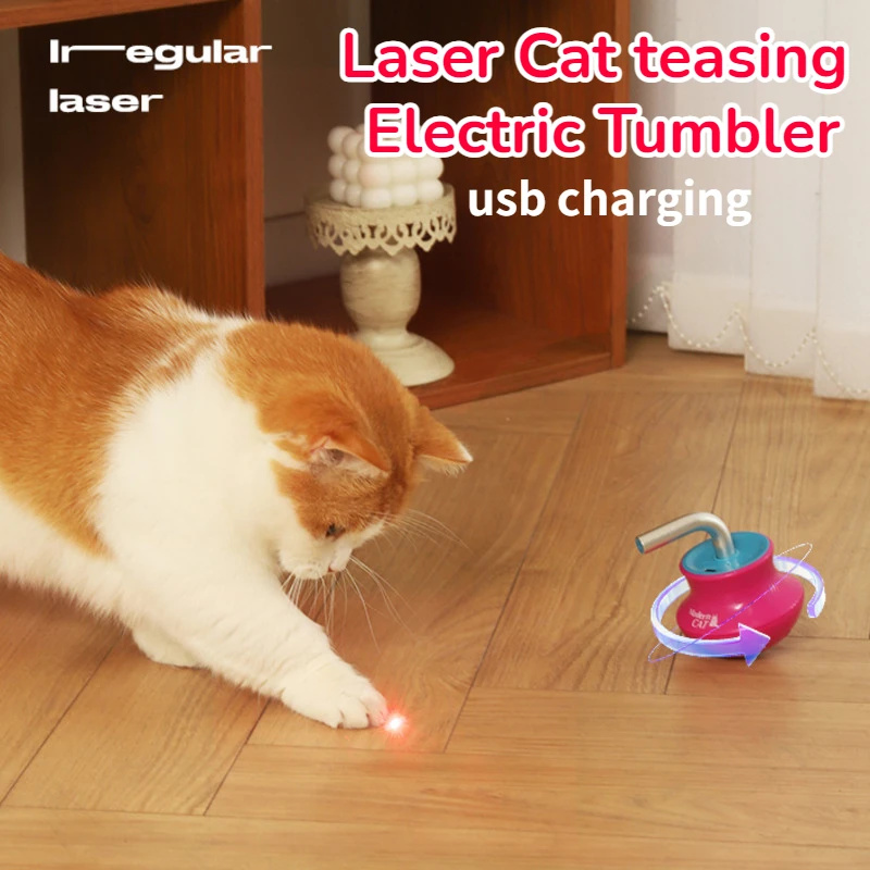 Laser Pointer Cat Toy Automatic - Slimme Automatische Laser Kat Speelgoed Elektrische