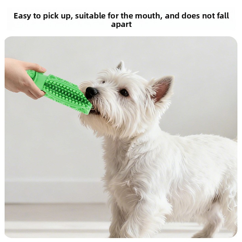 Teeth Cleaning Dog Chew Bone - Honden Tandenreinigingskauwspeeltje Zuignap Tandheelkundige Stick Duurzaam