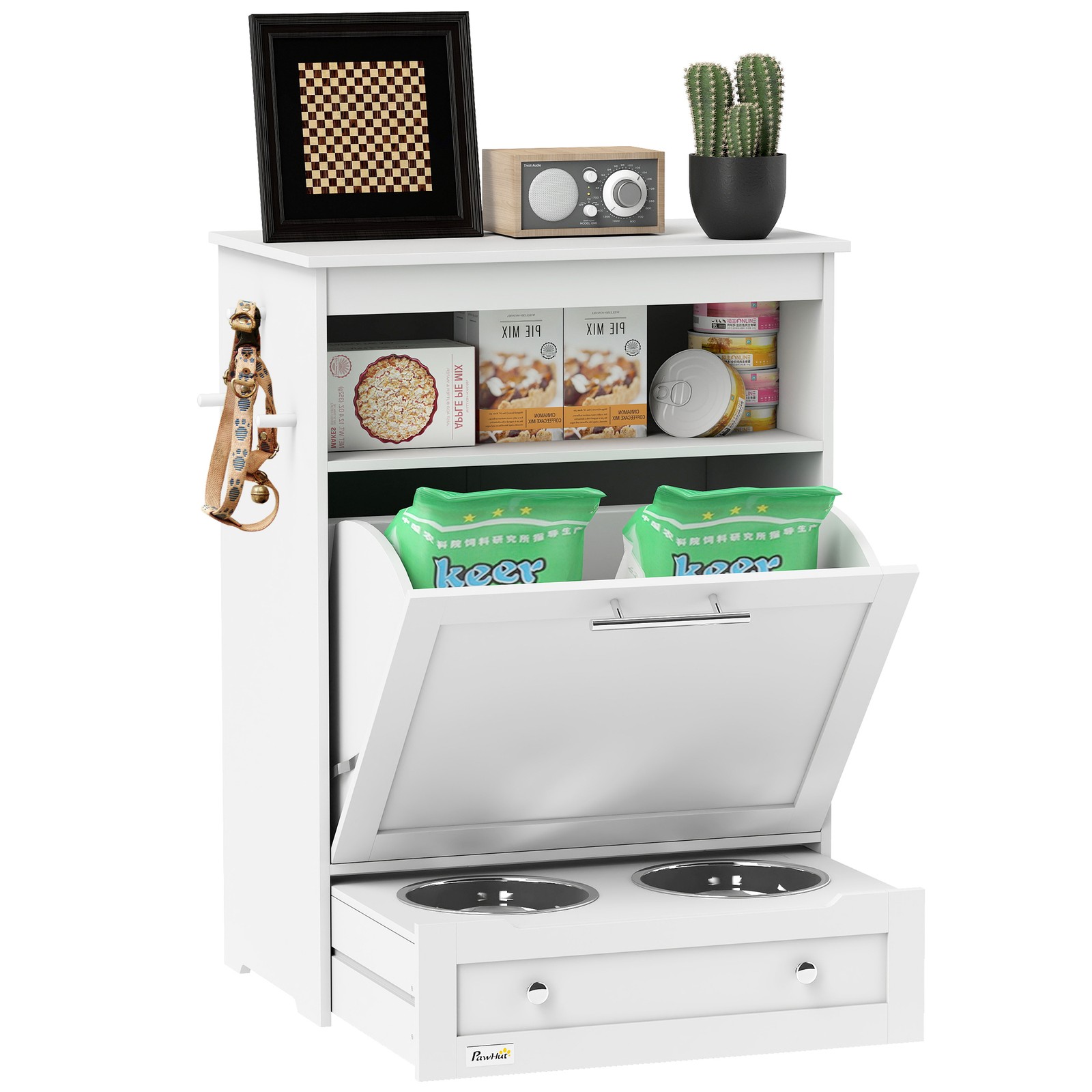Pet Feeders - Voederstation voor huisdieren, opbergstation voor honden-