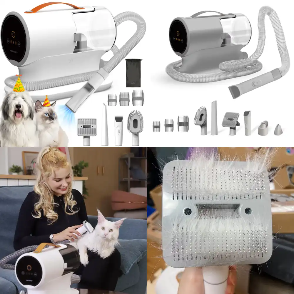 Pet Grooming - AIRROBO USA Honden- en kattenhaardroger, 5-in-1