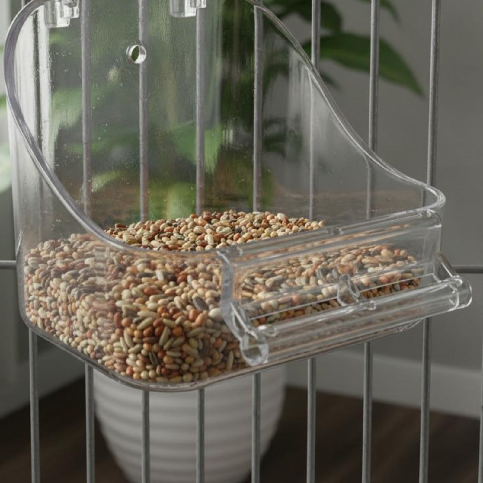 Pet Feeders - Voederbak voor vogels, afneembare behuizing, gemonteerde