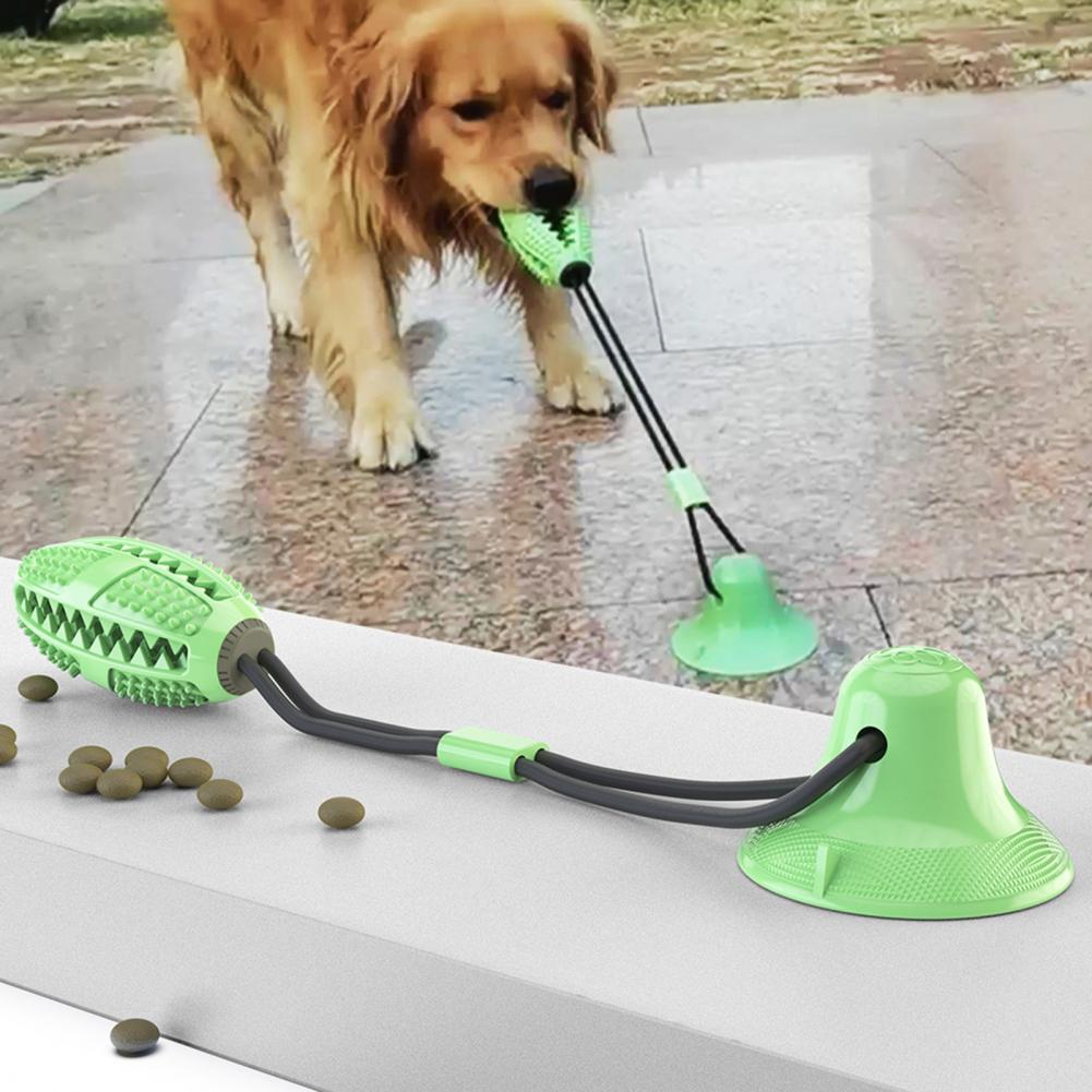 Suction Cup Dog Tug Toy - Kauwspeelgoed voor honden voor agressieve kauwers