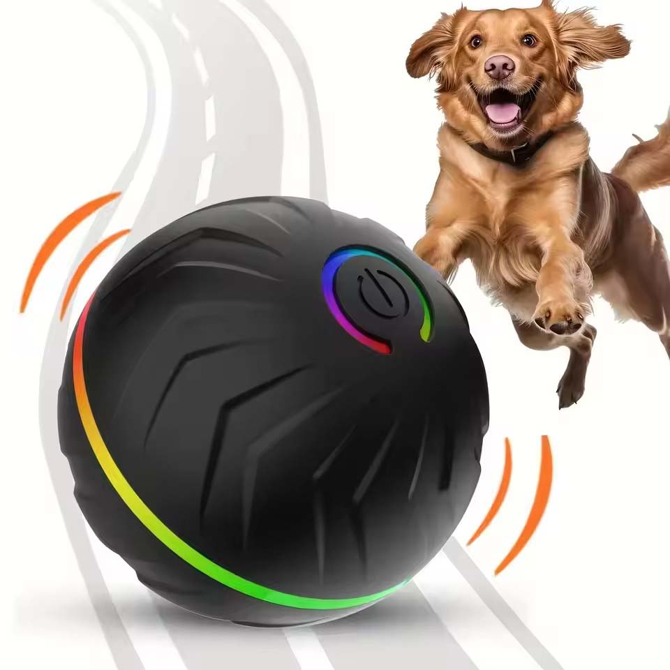 Automatic Moving Dog Ball - Interactieve slimme hondenspeelgoedballen - USB automatisch