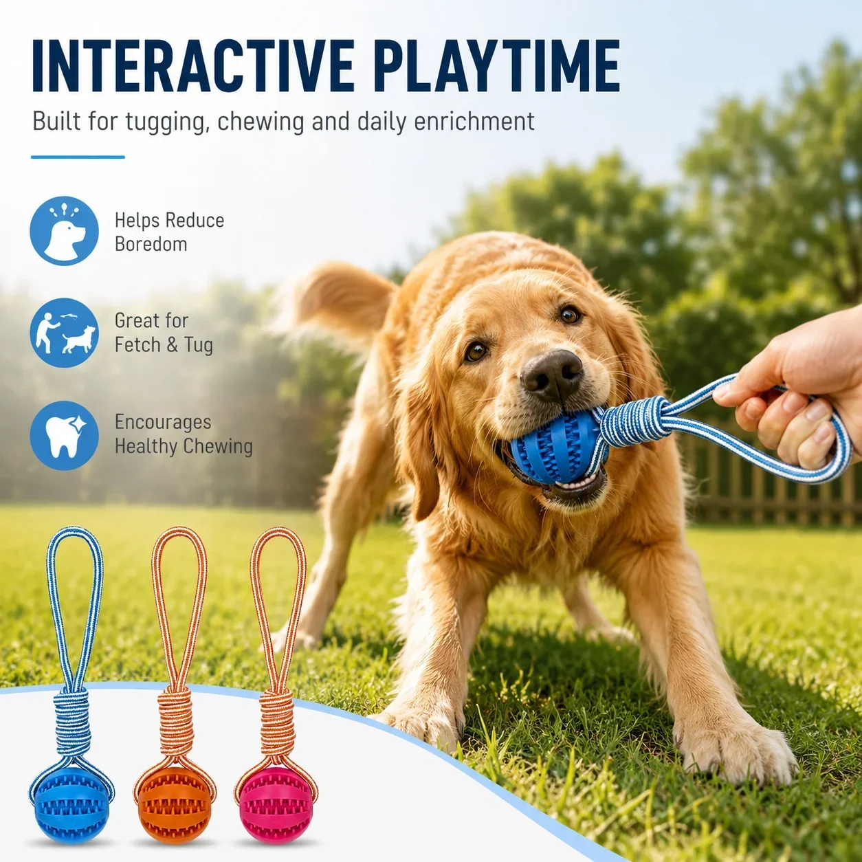 Rubber Treat Dispensing Dog Toy - Lekkende rubberen hondenbal, interactieve traktatieballen voor