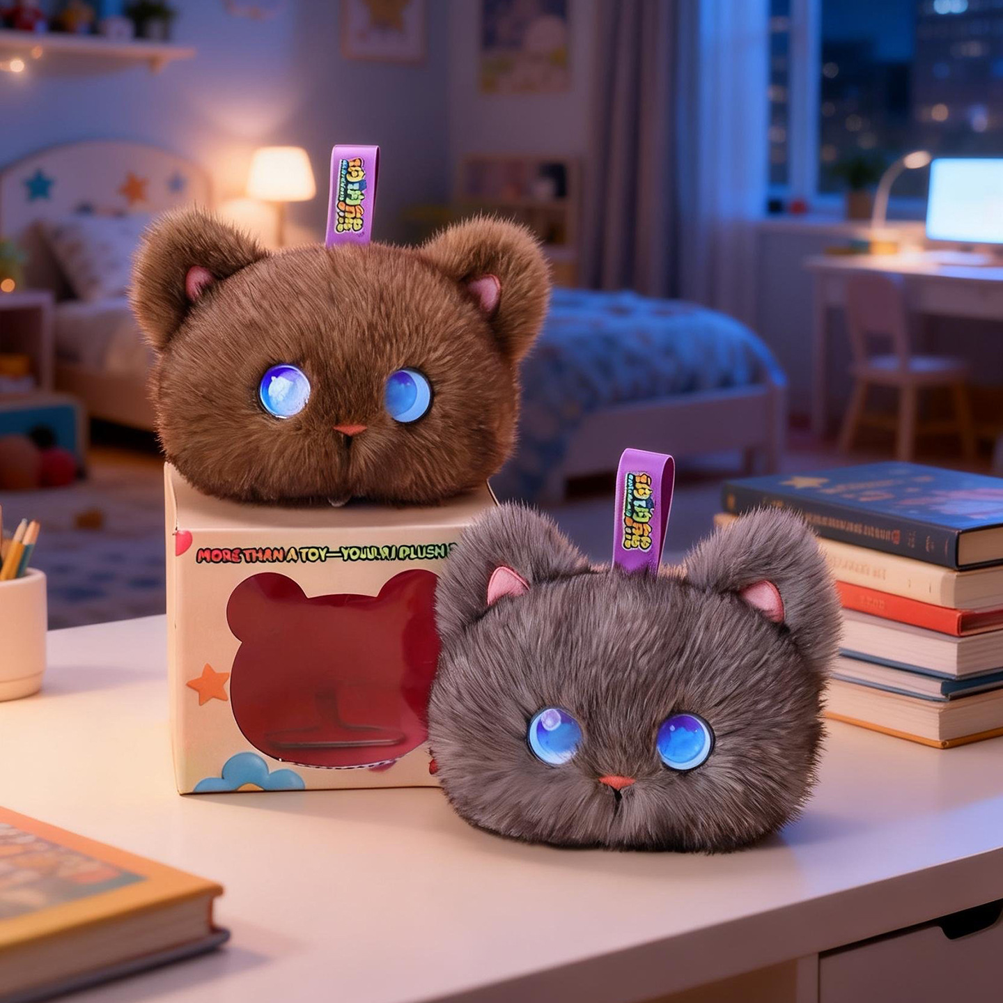 Cat Toys - Tobot AI Pluche Katten Speelgoed Interactieve