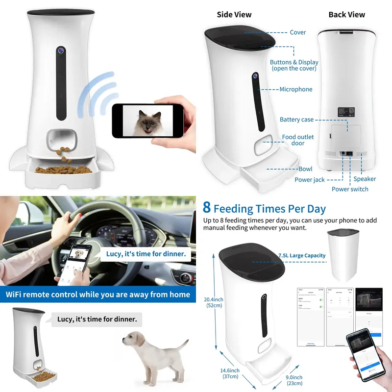 Pet Feeders - Wifi-camera voor het voeren van huisdieren