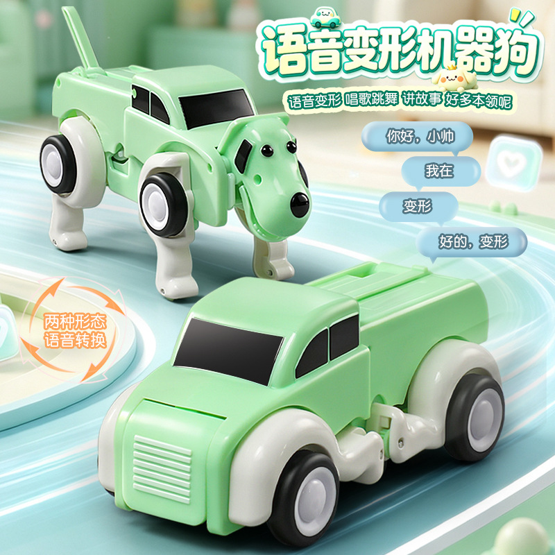 Dog Toys - Stemgestuurde afstandsbediening, vormveranderende AI intelligente robot-hond,
