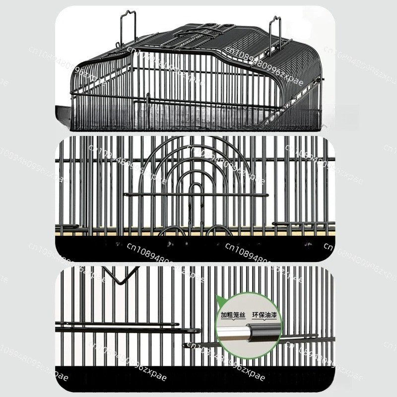 Pet Feeders - Hut Feeder Nest Vogelkooi Papegaaiendrager Fokken