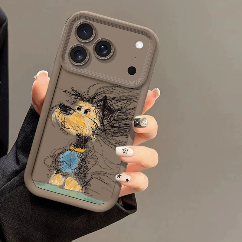 Dog Toys - Flexibele siliconen hoes voor iPhone 17
