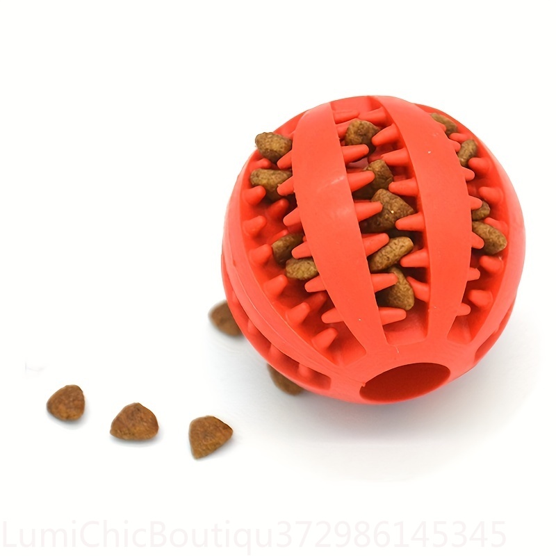 Rubberen hondenbal met voerdis - Rubber Treat Dispensing Dog Toy recensie en prijs