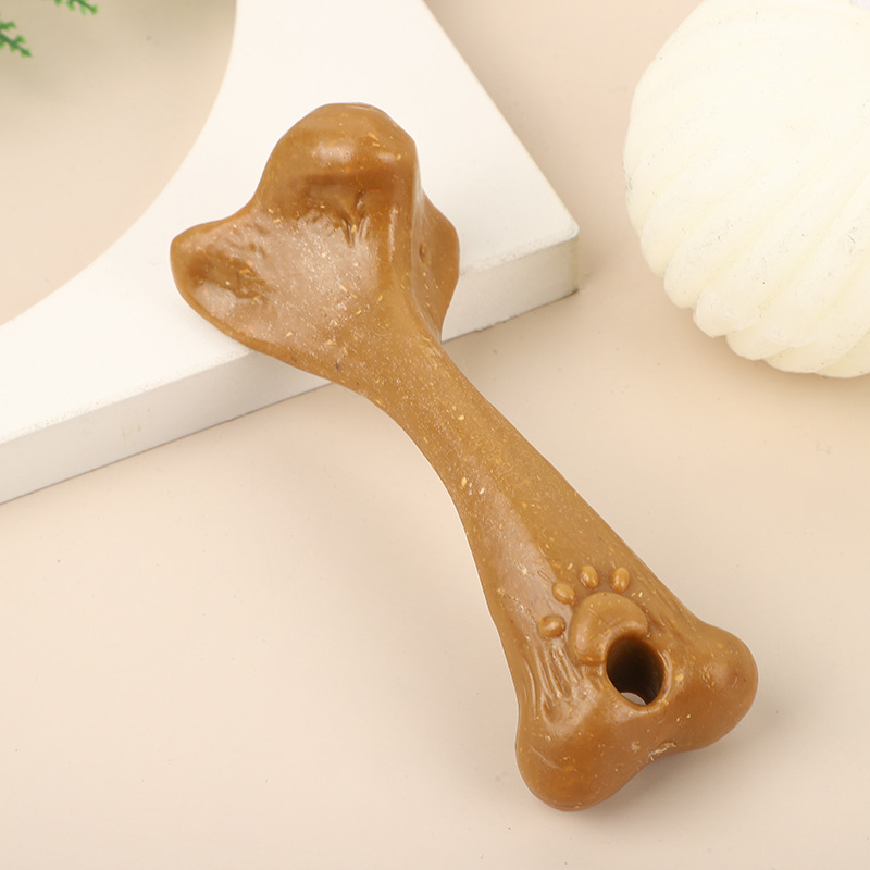 Hondenkauwspeeltje met grote b - Teeth Cleaning Dog Chew Bone recensie en prijs