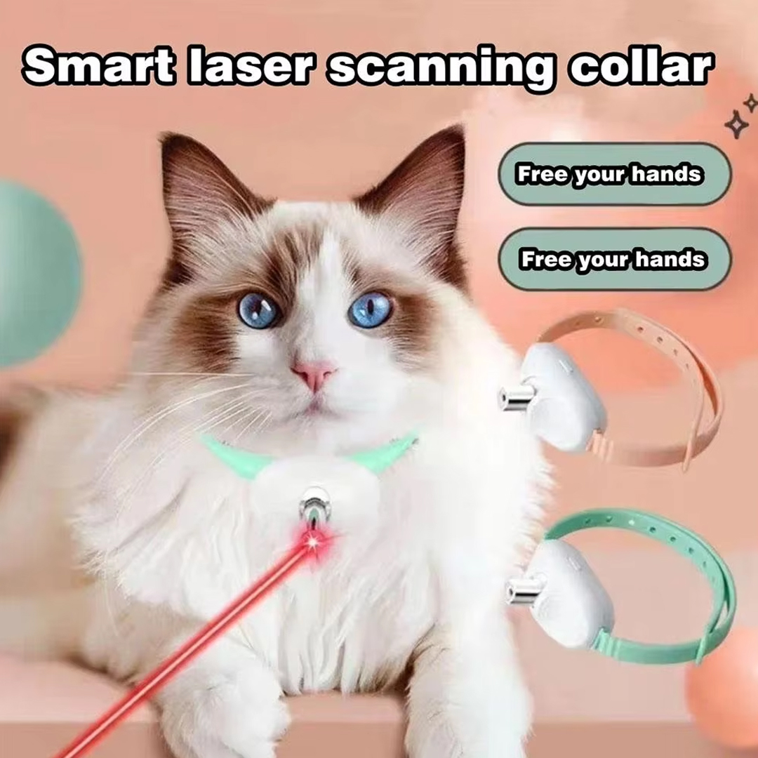 Slimme LED Laser Kattenhalsban - Laser Pointer Cat Toy Automatic recensie en prijs