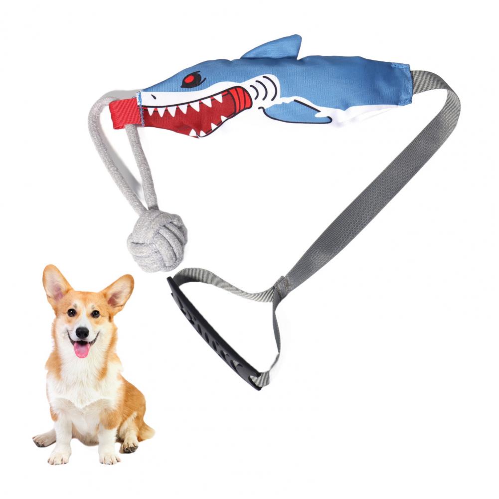 Haaientouwspeelgoed met zuigna - Suction Cup Dog Tug Toy recensie en prijs