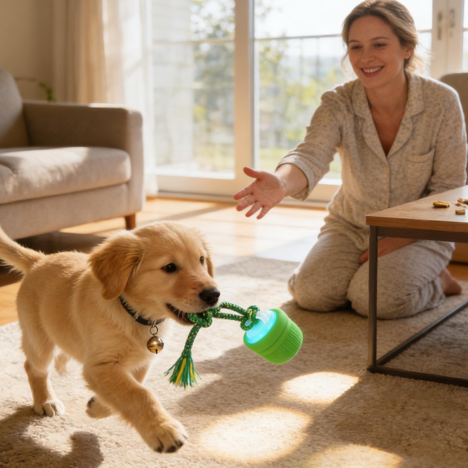 Interactieve hondenbal Automat - Automatic Moving Dog Ball recensie en prijs