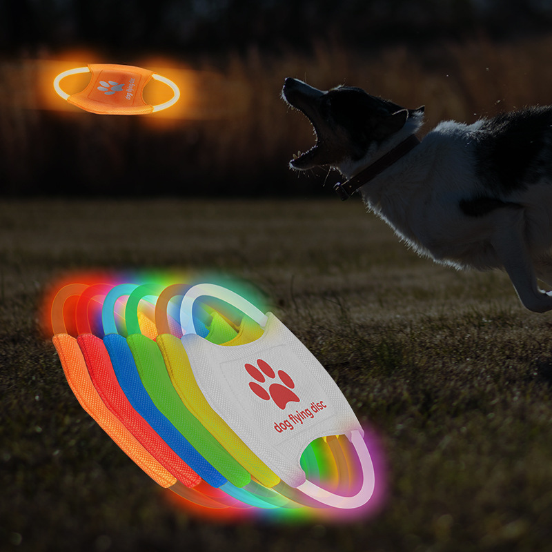LED-hond vliegende schijf, LED - Flying Disc Dog Training Toy recensie en prijs