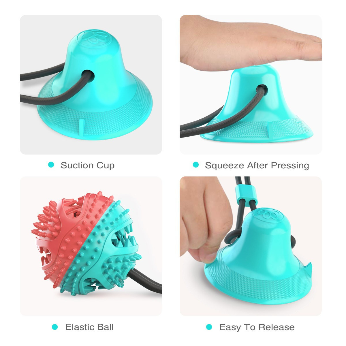 Hondenspeelgoed voor agressiev - Rubber Treat Dispensing Dog Toy recensie en prijs