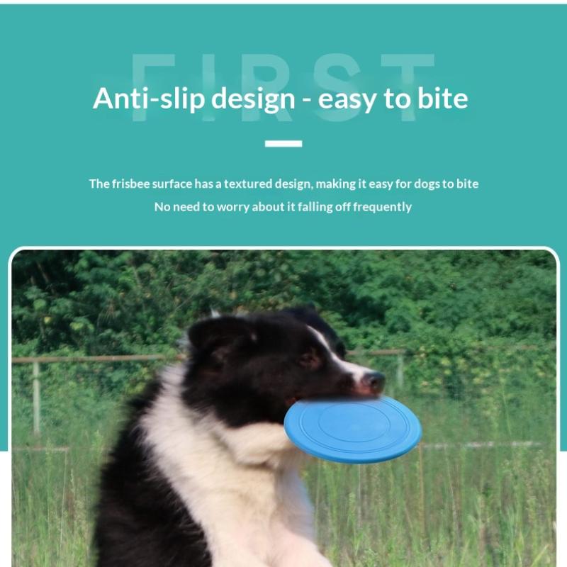Interactief siliconen vliegend - Flying Disc Dog Training Toy recensie en prijs