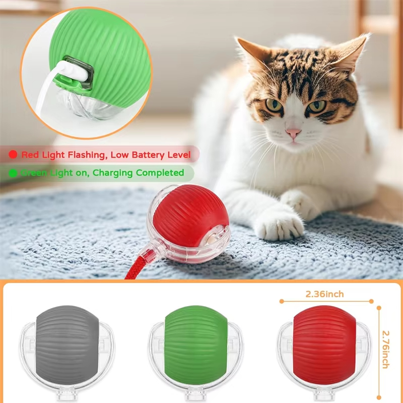 Nieuwe interactieve kattenbal, - Automatic Moving Dog Ball recensie en prijs