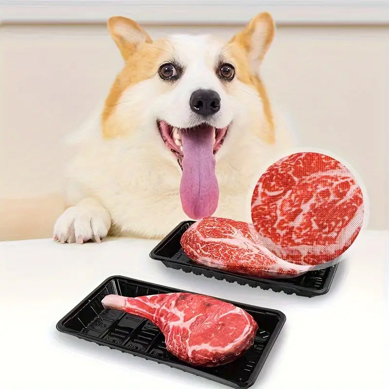 Gesimuleerd Steak Piepend Hond - Teeth Cleaning Dog Chew Bone recensie en prijs
