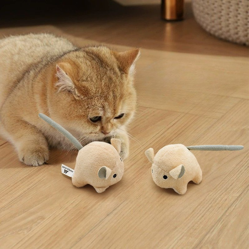 Elektrische pluche muis Katten - Catnip Interactive Plush Mouse recensie en prijs