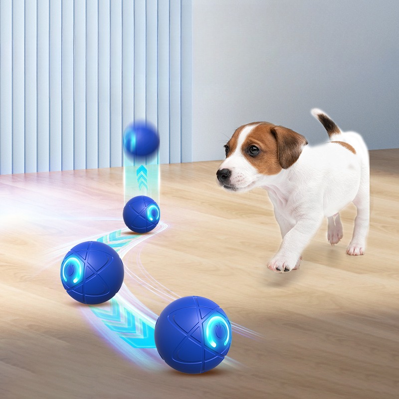 Slimme hondenspeelgoedbal USB  - Automatic Moving Dog Ball recensie en prijs