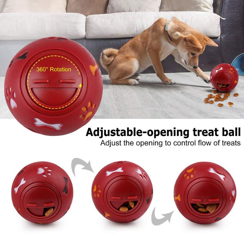 Slow Feeder interactief speelg - Rubber Treat Dispensing Dog Toy recensie en prijs