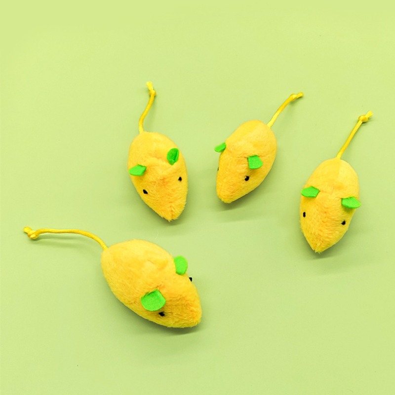 Interactieve kattenmuizen spee - Catnip Interactive Plush Mouse recensie en prijs