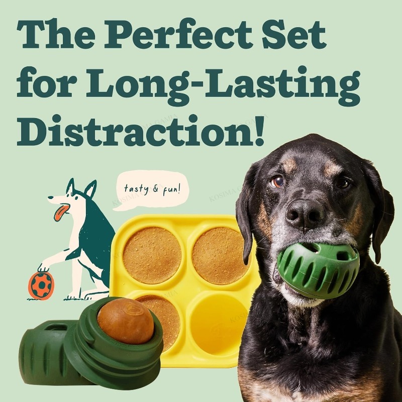 Luxe moderne interactieve slow - Rubber Treat Dispensing Dog Toy recensie en prijs