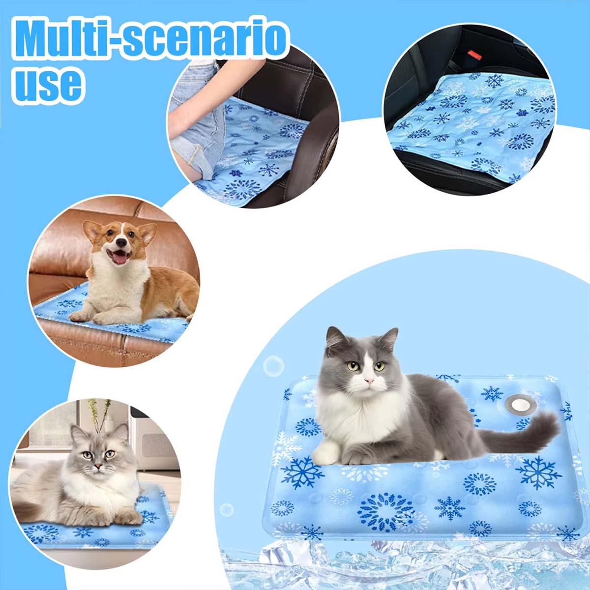 Zomermat voor huisdieren, ijsm - Pet Beds recensie en prijs
