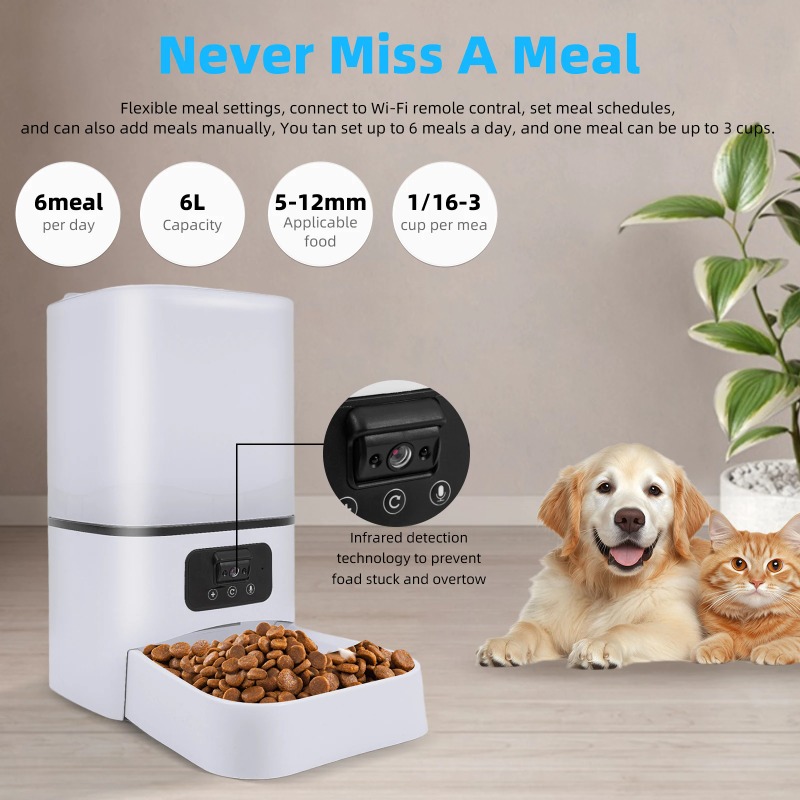 【2026】6L Intelligente automati - Pet Feeders recensie en prijs