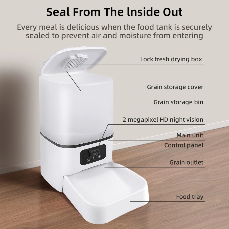 【2026】6L Intelligente automati - Pet Feeders recensie en prijs