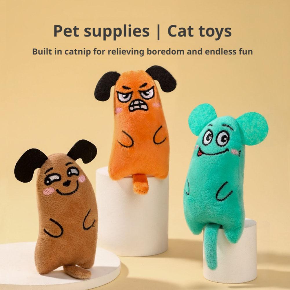 Cartoon Expressie Kattenspeelg - Catnip Interactive Plush Mouse recensie en prijs
