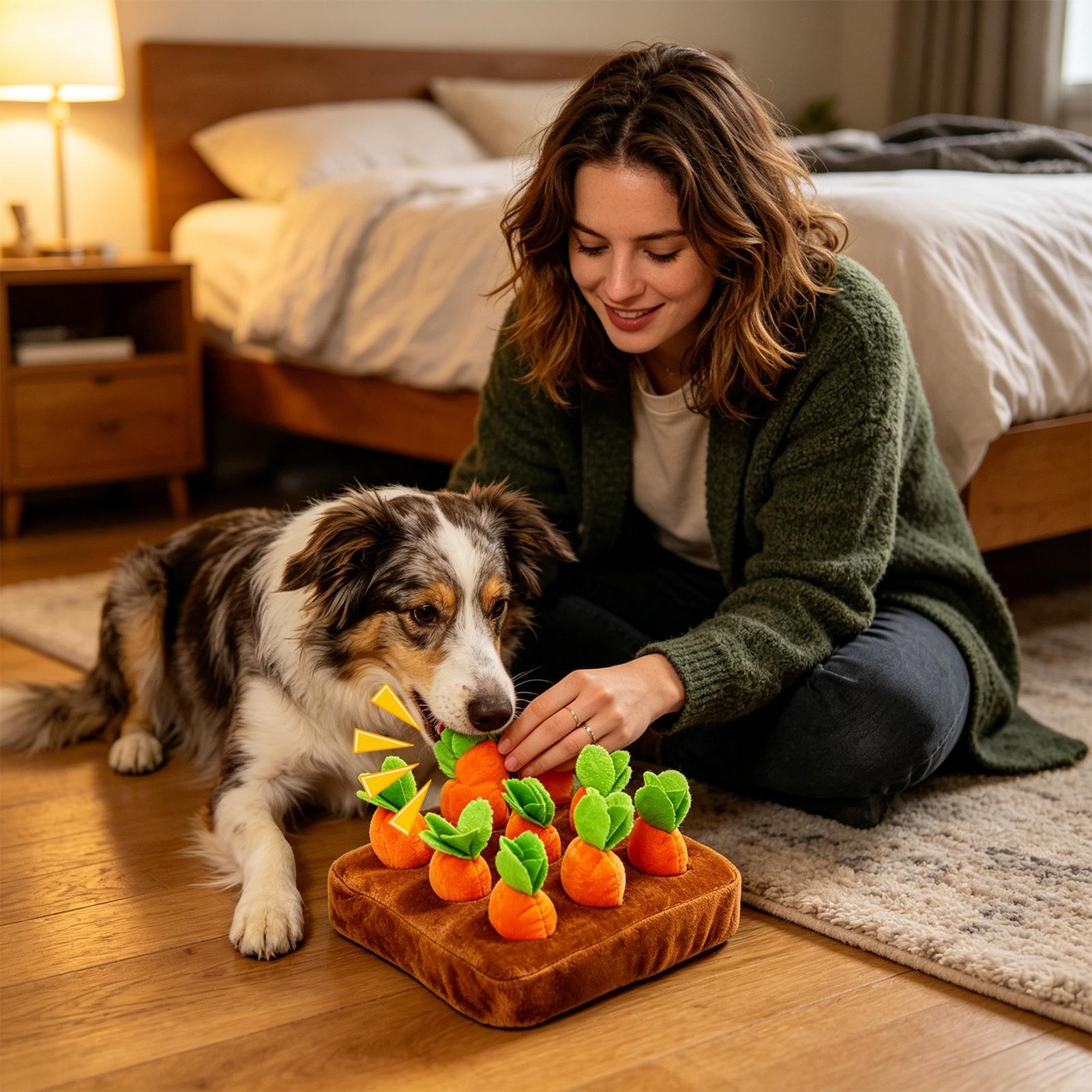 Snuffelmat Wortel Slow Feeder  - Snuffle Mat For Dogs recensie en prijs