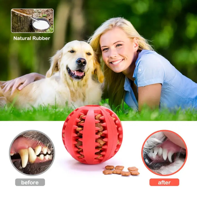Interactieve hondenspeelgoedba - Rubber Treat Dispensing Dog Toy recensie en prijs