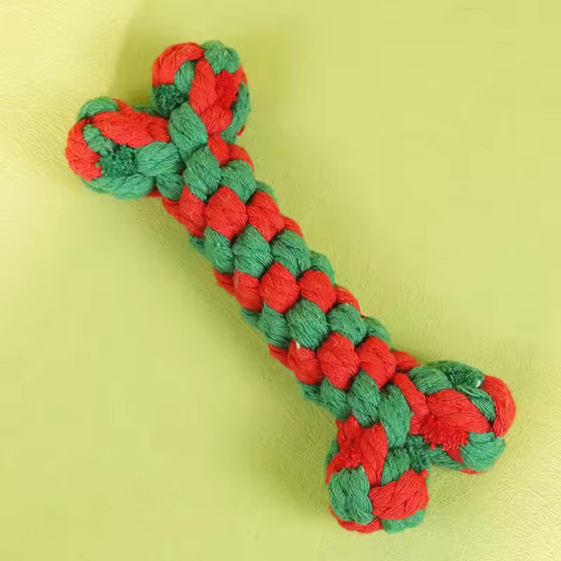 Kauwbestendig kauwspeeltje voo - Teeth Cleaning Dog Chew Bone recensie en prijs