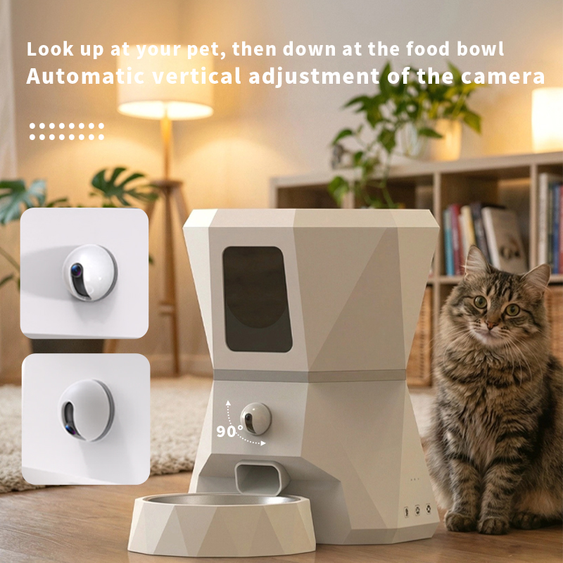 Topkwaliteit 4L Tuya APP-gestu - Pet Feeders recensie en prijs