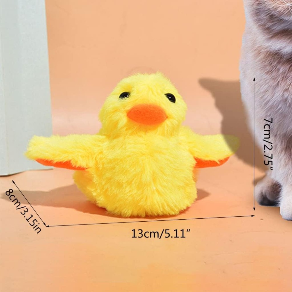 Elektrisch eendjeskatten speel - Catnip Interactive Plush Mouse recensie en prijs