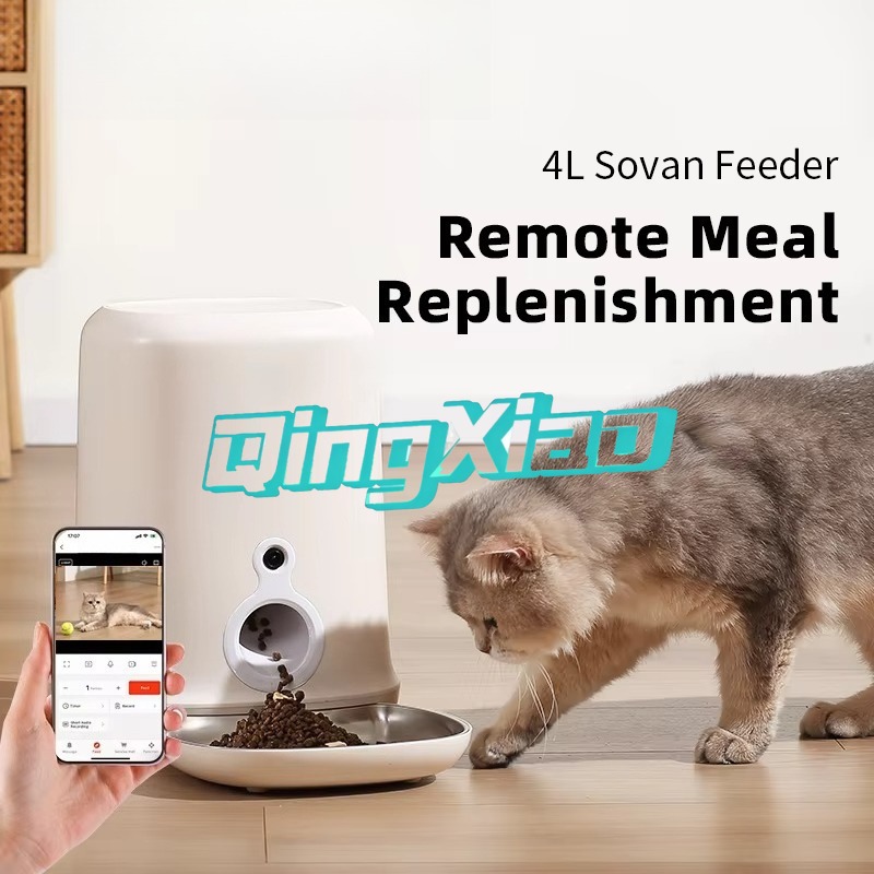 Volledig Automatische Slimme 4 - Pet Feeders recensie en prijs