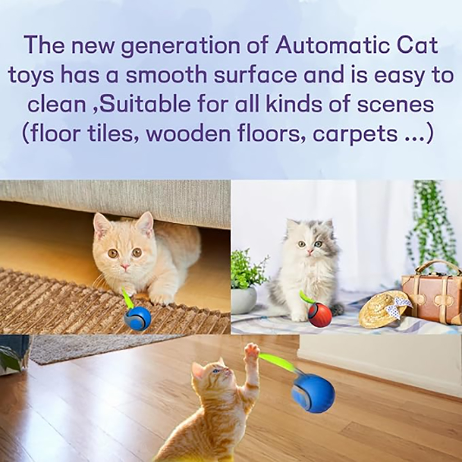 Interactieve kattenbal Automat - Automatic Moving Dog Ball recensie en prijs