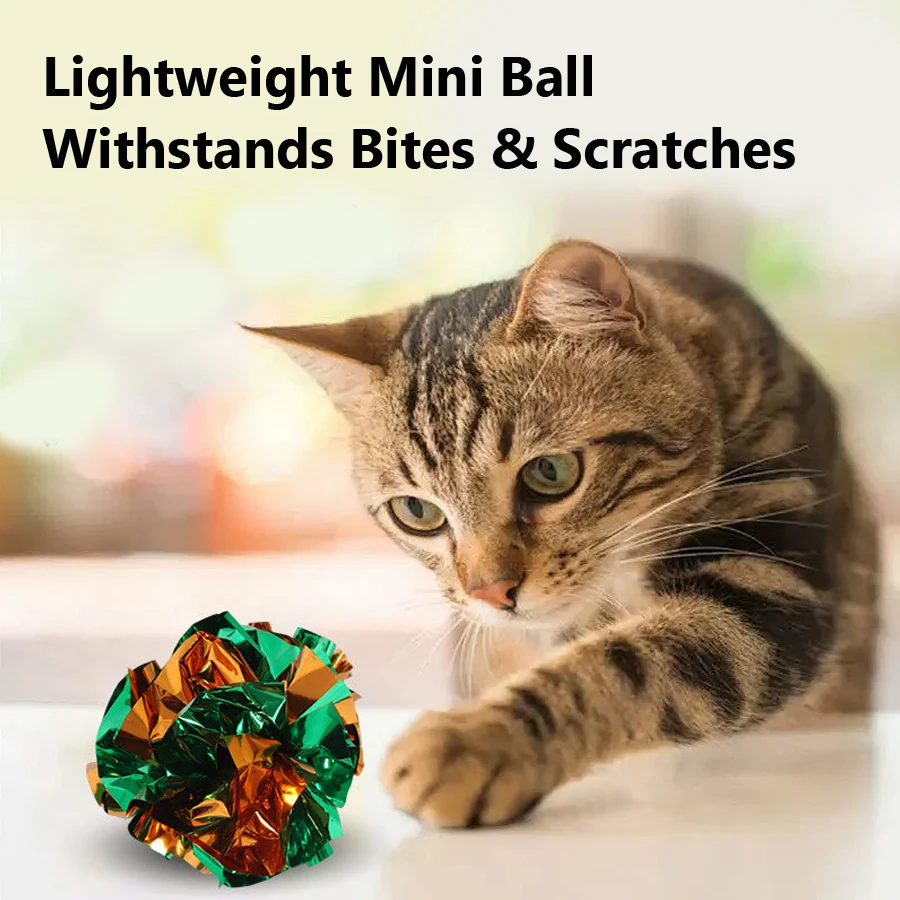 5/10 Stuks Crinkle Ball Katten - Laser Pointer Cat Toy Automatic recensie en prijs